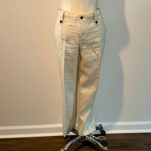 J Crew Linen Pants